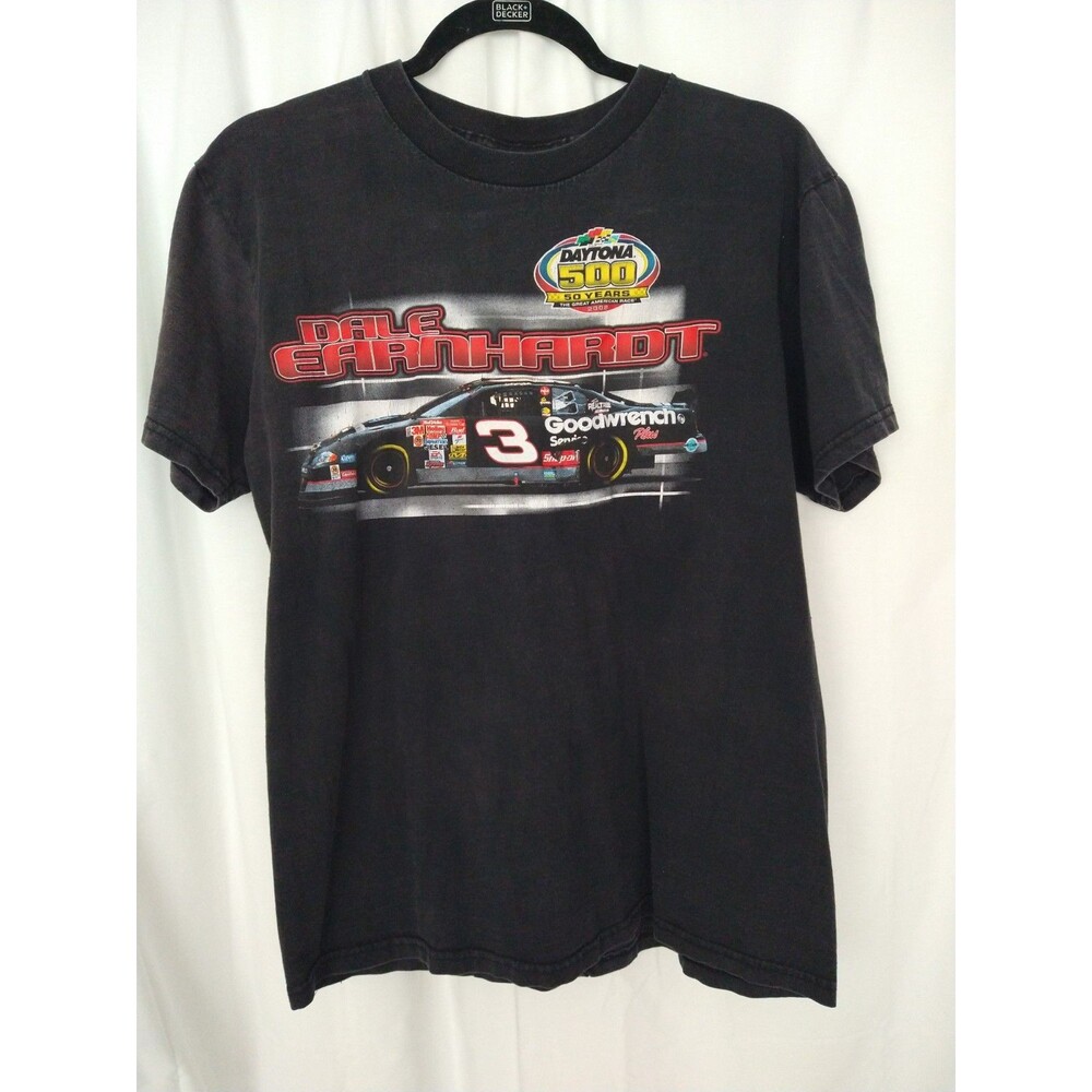 Vintage Faded Nascar Fan T-shirt Medium Goodwrench Racing Dale Earnhardt 1990s